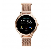 product image: Fossil Gen 5E mit Milanaiseband rosegold (FTW6068)